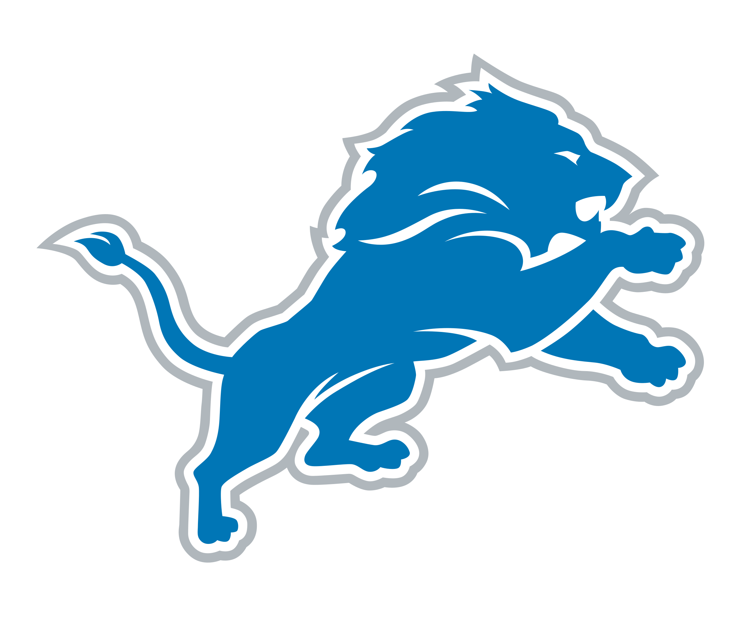 Detroit lions logo png transparent svg vector