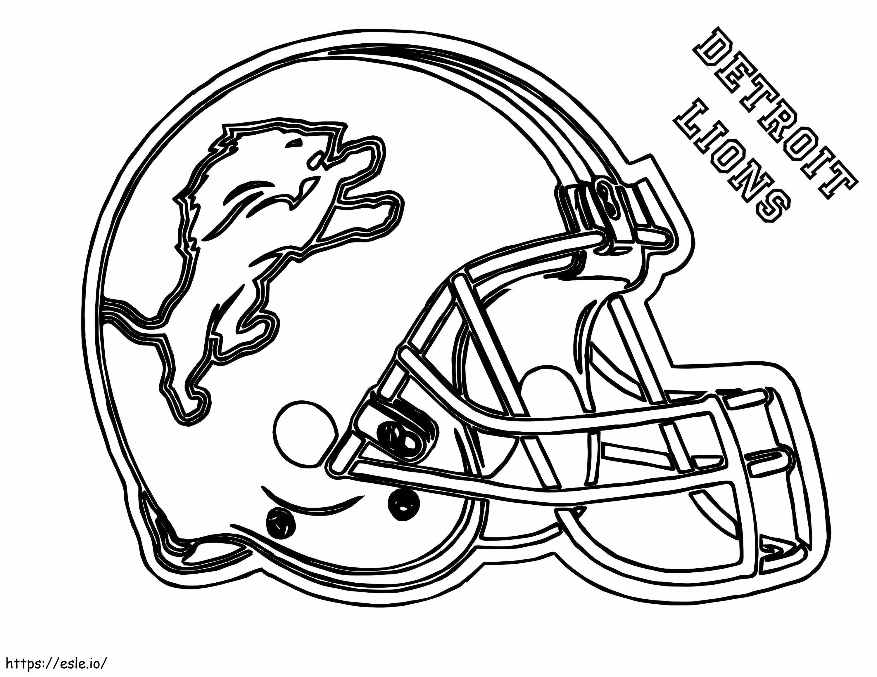 Detroit lns coloring page