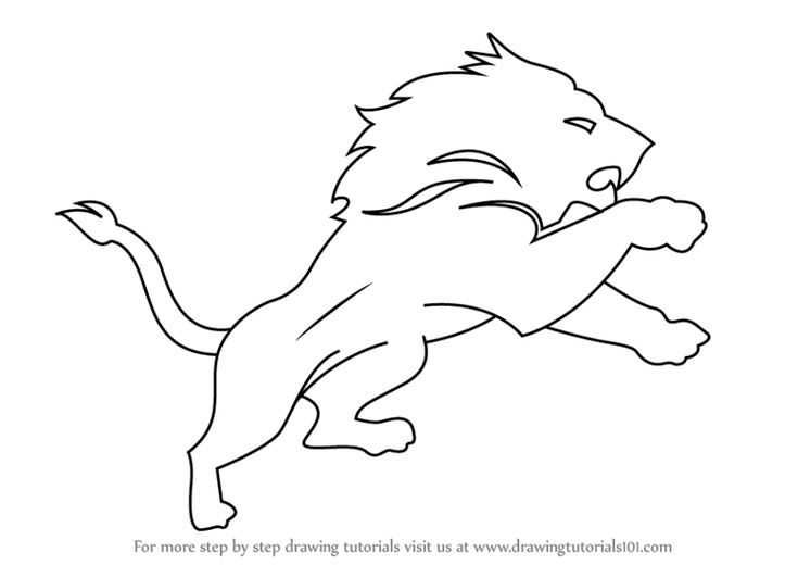 Learn how to draw detroit lions logo nfl step by step drawing tutorials detroit lions logo detroit lions detroit lions craft