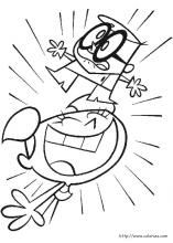 Dexters laboratory coloring pages on coloring