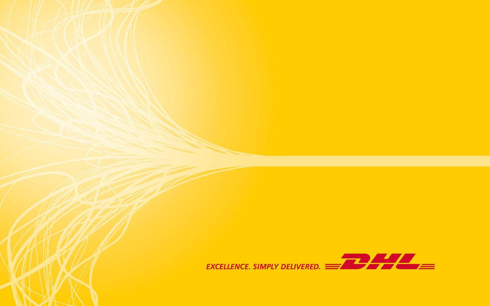 Download lovely dhl poster wallpaper