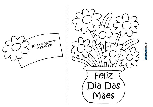 Cartão dia das mães para colorir modelos para baixar grãtis in mothers day coloring pages diy happy mothers day mothers day coloring sheets