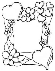 Moederdag â kleurplaat â wwwnazianl â de klas enzoâ valentine coloring pages valentine coloring coloring pages