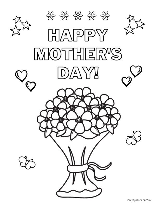 Happy mothers day coloring pages free printable mothers day coloring pages happy mothers day mothers day colors