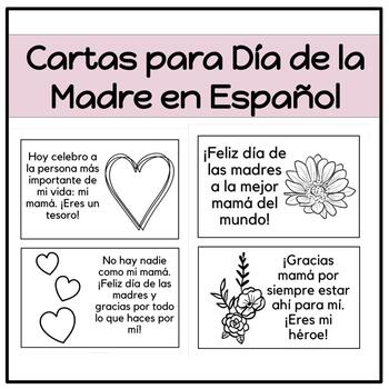 Dia de la madre coloring tpt