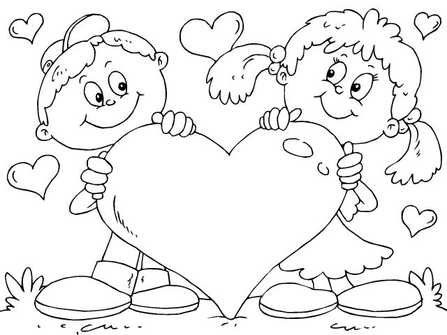 El dia de san valentãn drawings valentines day coloring page heart coloring pages valentine coloring pages