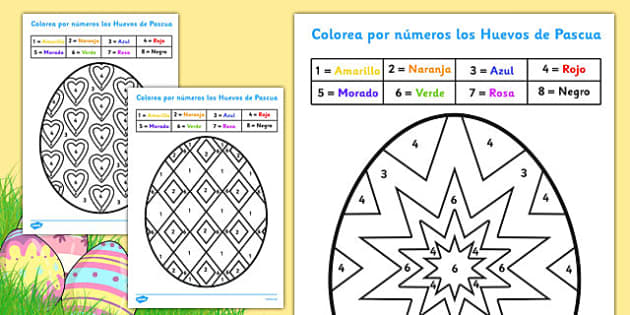 Easter egg para colorear educaciãn artãstica