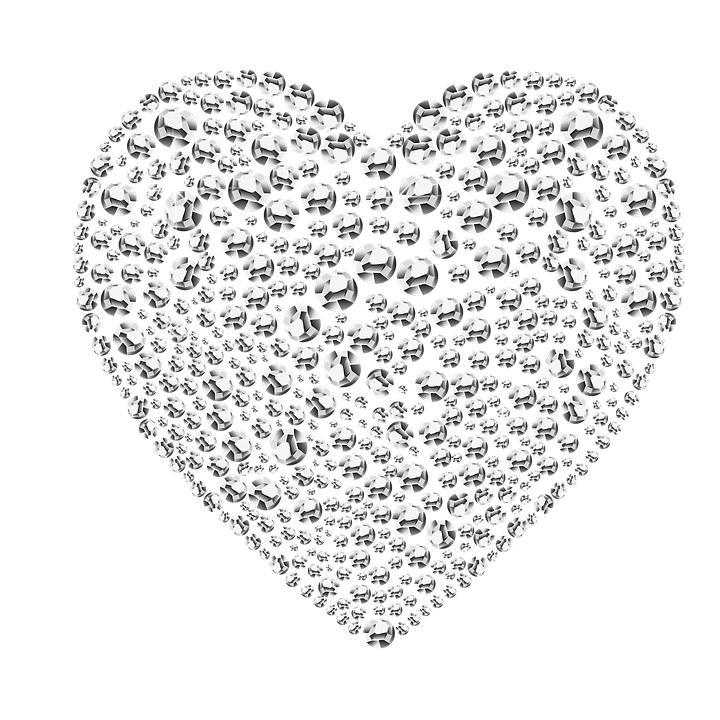 Download diamonds heart diamond