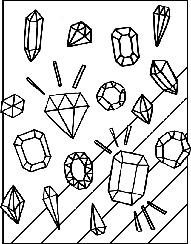 Free gemstones coloring page mandala coloring pages coloring pages free printable coloring pages
