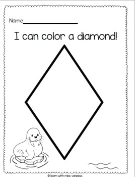 Preschool coloring pages