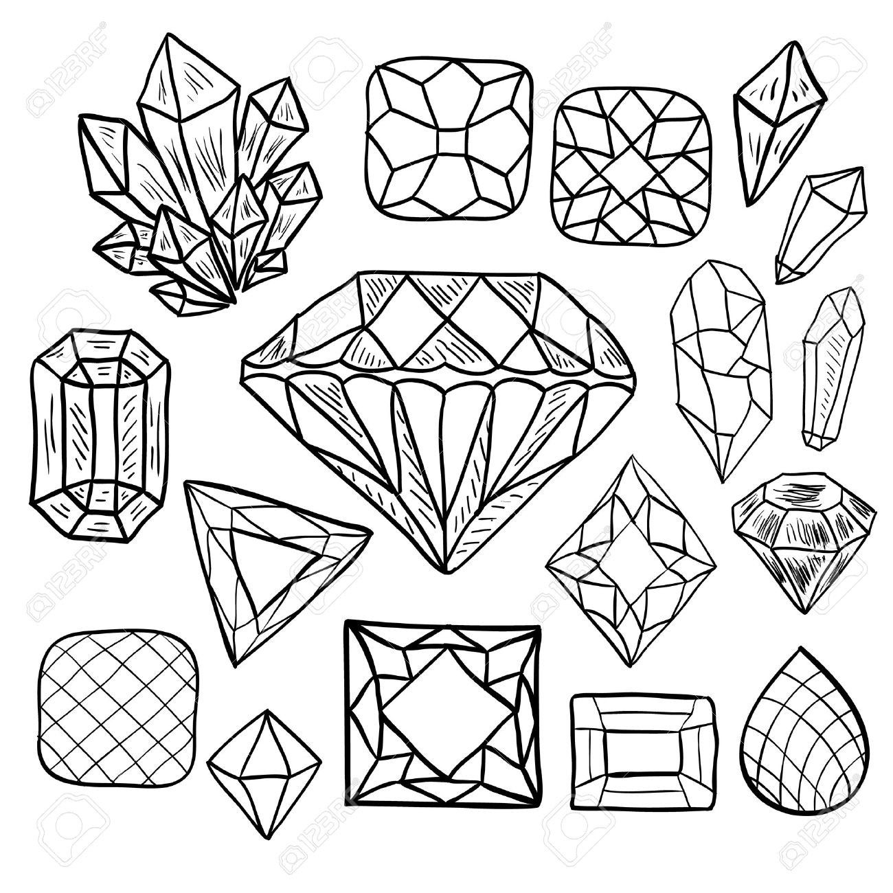 Coloring pages dimond shapes coloring pages