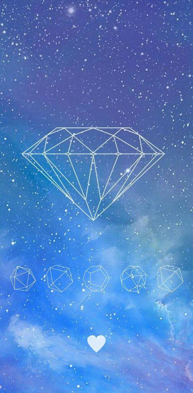 Tumblr diamond wallpaper by daddyscherry