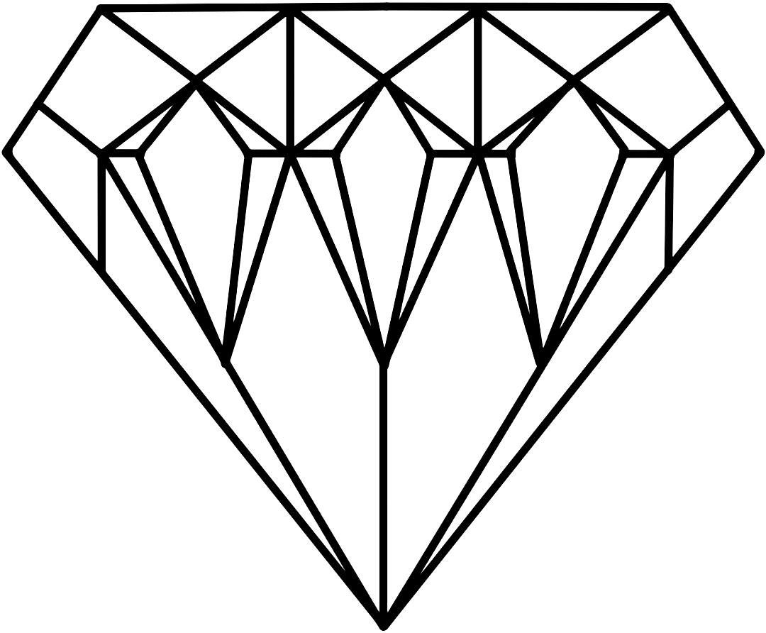 Diamond coloring pages printable for free download