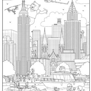 New york coloring pages printable for free download