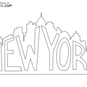 New york coloring pages printable for free download