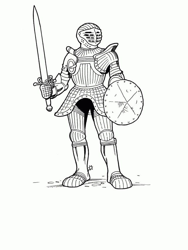 Soldiers and knights coloring pages soldiers and knights