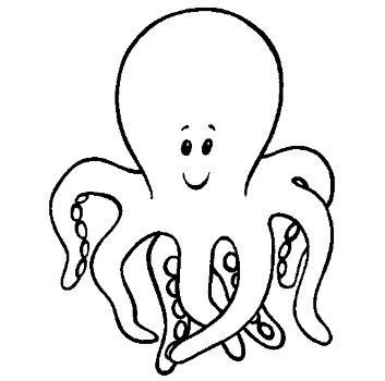 Pulpo de mar para colorear coloring pages printable coloring book coloring book pages