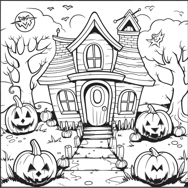 Imãgenes fotos de stock objetos en d y vectores sobre cute halloween black and white line drawings