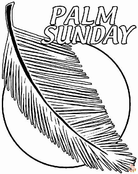 Palm sunday coloring pages engaging and educational activities for kids