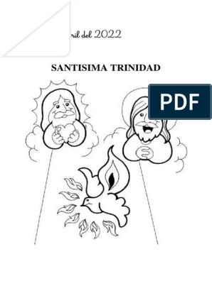 Santisima trinidad ejemplo de dibujo pdf