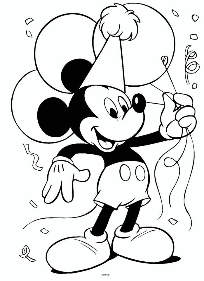 Mickey loring pages mickey mouse loring pages happy birthday loring pages
