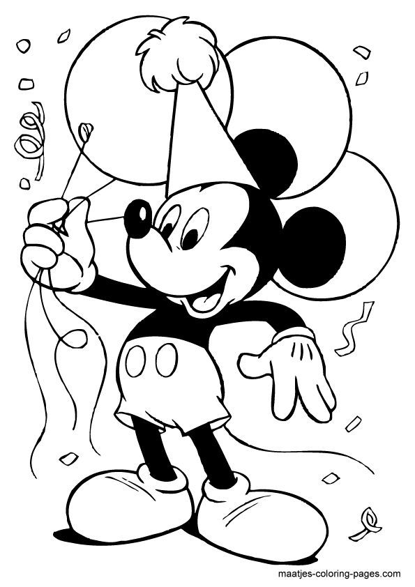 Mickey mouse free printable coloring pages overview mickey coloring pages mickey mouse coloring pages happy birthday coloring pages