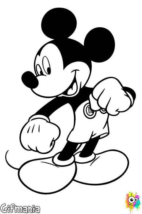 Dibujo de mickey mouse para colorear pãginas para colorir da disney molde mickey clipart mickey mouse