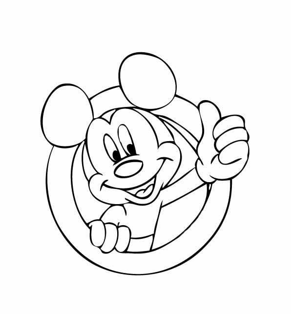 Mickey disney para imprimir mickey mouse para colorear dibujos mickey mouse