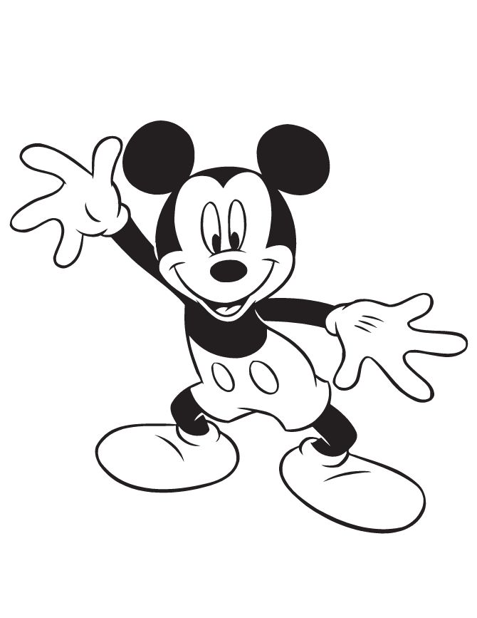 Mickey mouse coloring pages mickey mouse pãginas para colorear disney dibujos