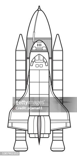 Ilustraciones de transbordador espacial