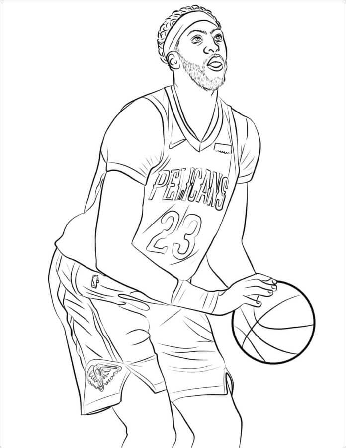 Nba coloring pages