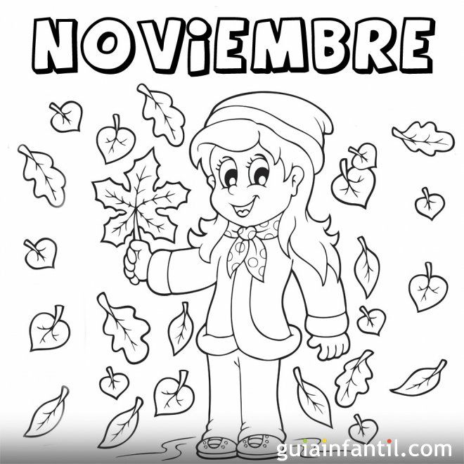 Noviembre portadas de noviembre grãficos preescolares efemerides de noviembre