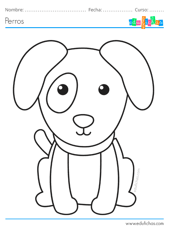 Dibujos de perros para colorear dcargar pdf gratis como dibujar un perro perros para dibujar facil perro para imprimir