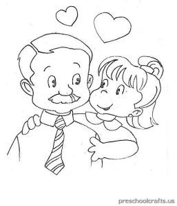 Fathers day coloring pages for kids fathers day coloring page family coloring pages free kids coloring pages