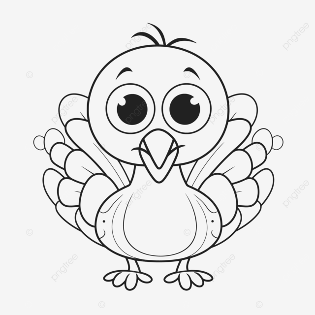 Dibujo de pavo dibujos animados para colorear pãginas quema boceto vector png dibujos dibujo de pavo dibujo del coche dibujo de dibujos animados png y vector para dcargar gratis