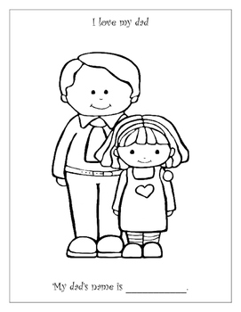 Dia del padre hojas para colorear fathers day coloring sheets freebie