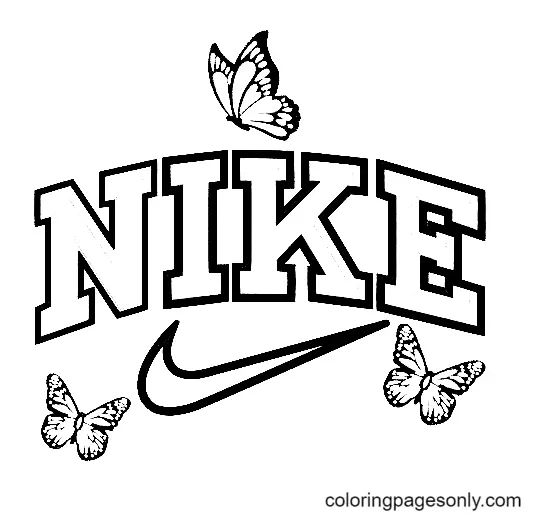 Nike coloring pag