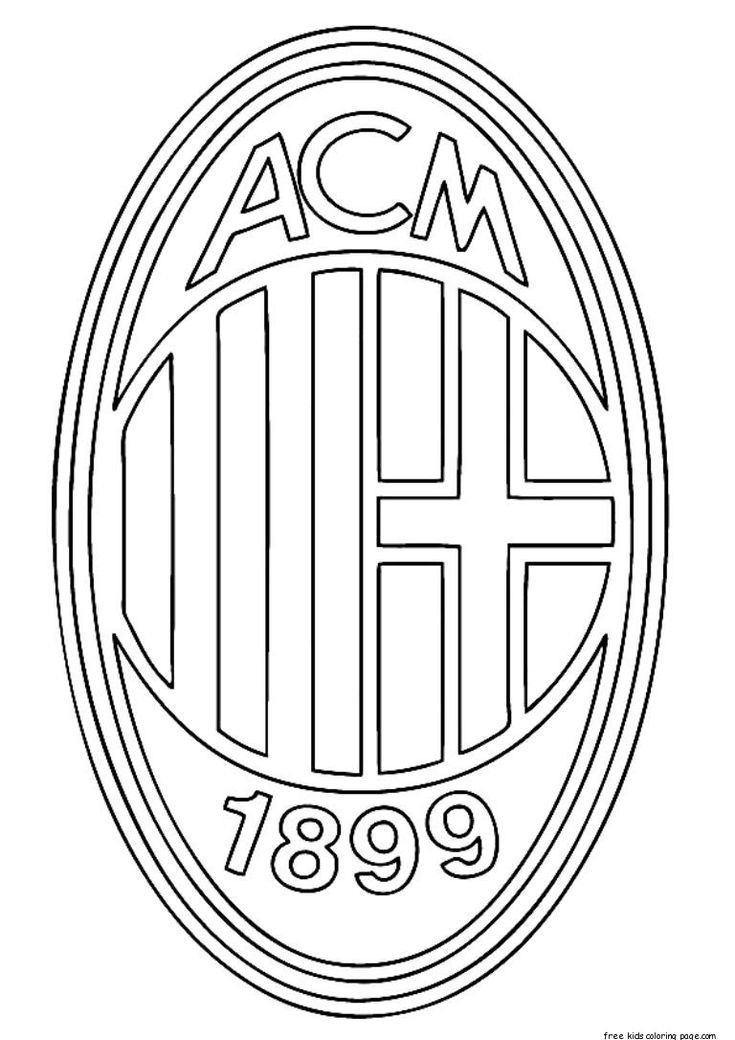 Printable soccer ac milan logo coloring pages for kidsfree printable coloring pages for kidsâ disegni da colorare bibbia disegni da colorare disegno su quaderno