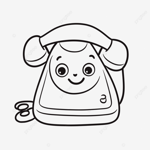 Dibujo de bebã telãfono para colorear pãgina quema bozo vector png dibujos dibujo telefonico dibujo bebe dibujo de ala png y vector para dcargar gratis