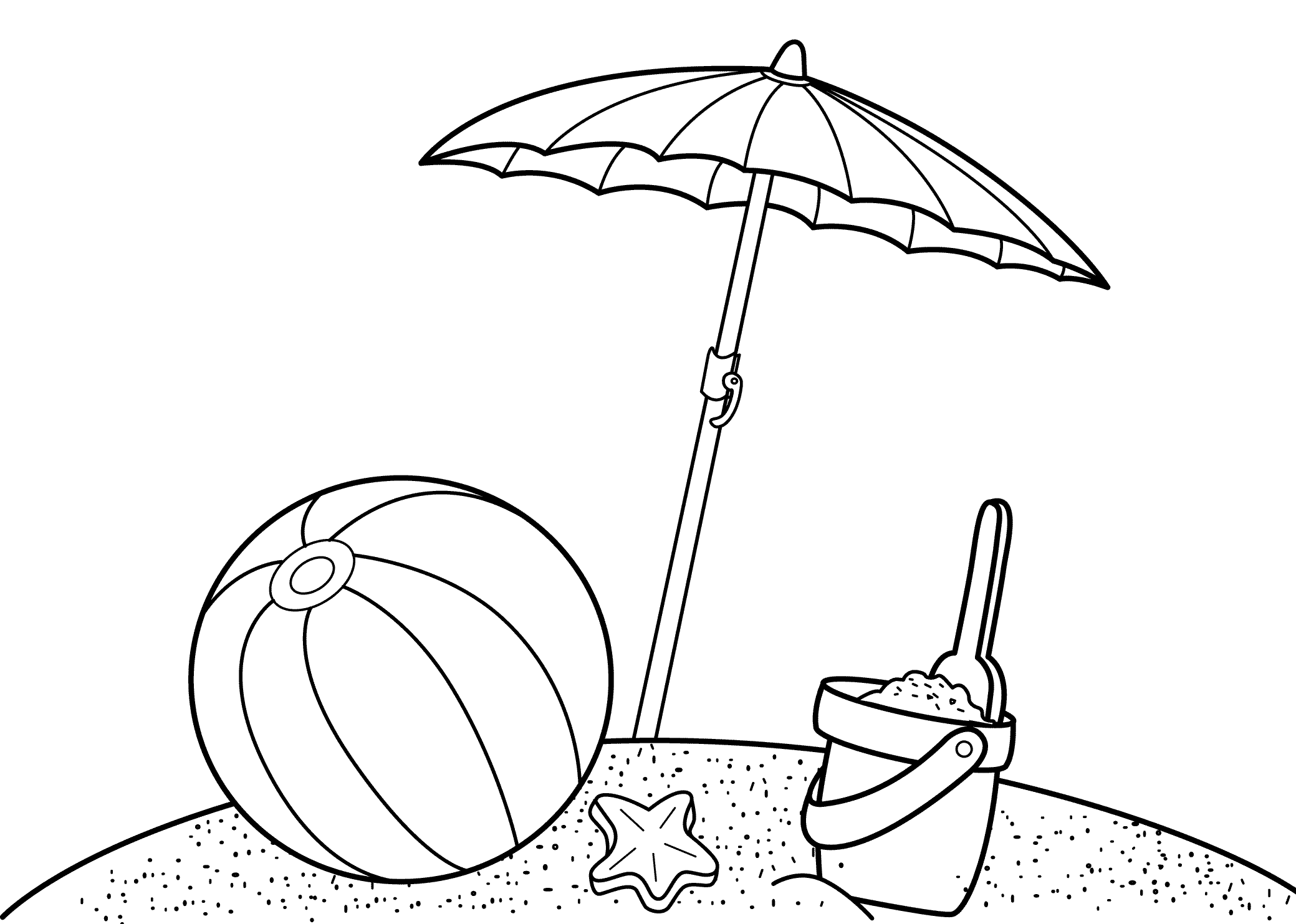 Summer coloring pages for kids print them all for free