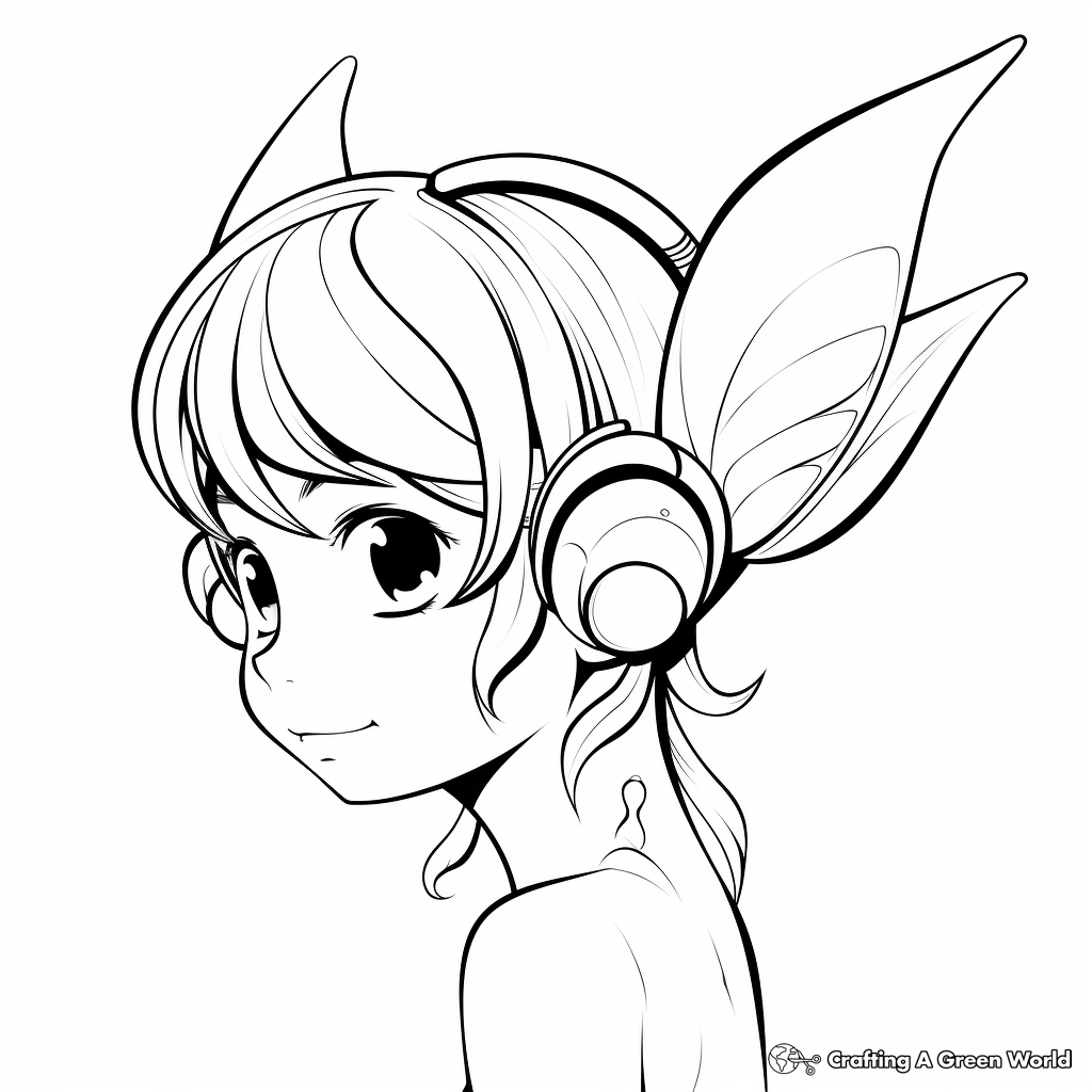 Ear coloring pages