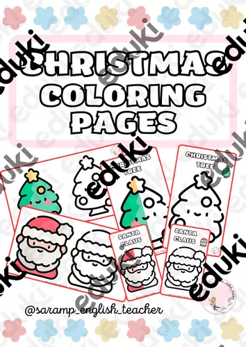 Christmas coloring pages