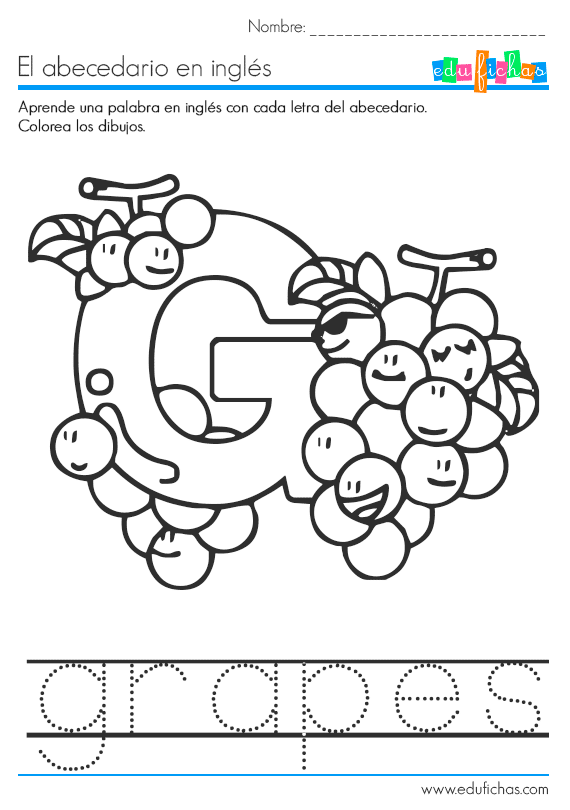 El abecedario en inglãs fichas educativas infantil gratis abecedario inglãs abecedario actividad de aprendizaje precolar