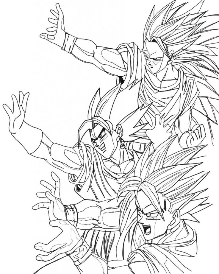 Nice dragon ball z free coloring pages to print dibujos dragones dibujo de goku