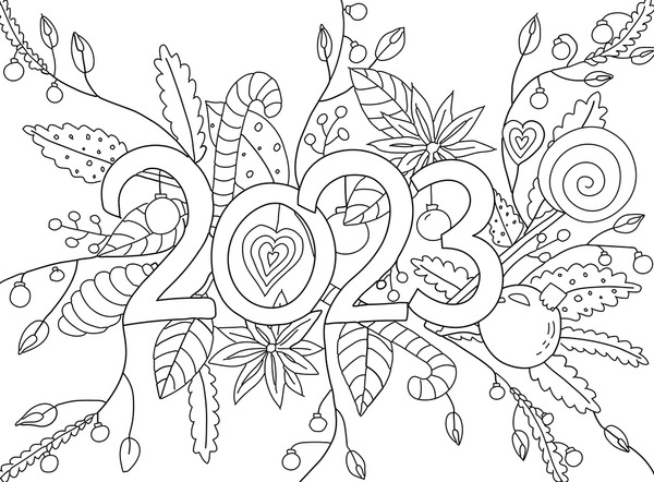 Imãgenes fotos de stock objetos en d y vectores sobre christmas gift adult coloring page new year