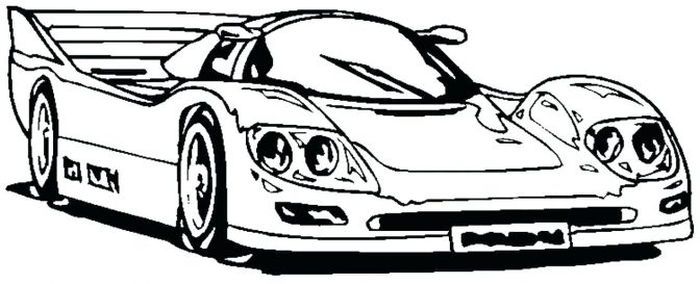 Printable cars coloring pages pdf for kids