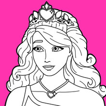 Barbie coloring pages