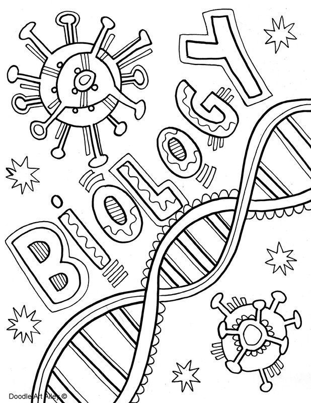 Resultado de imagen para science caratula biology projects school book covers coloring books