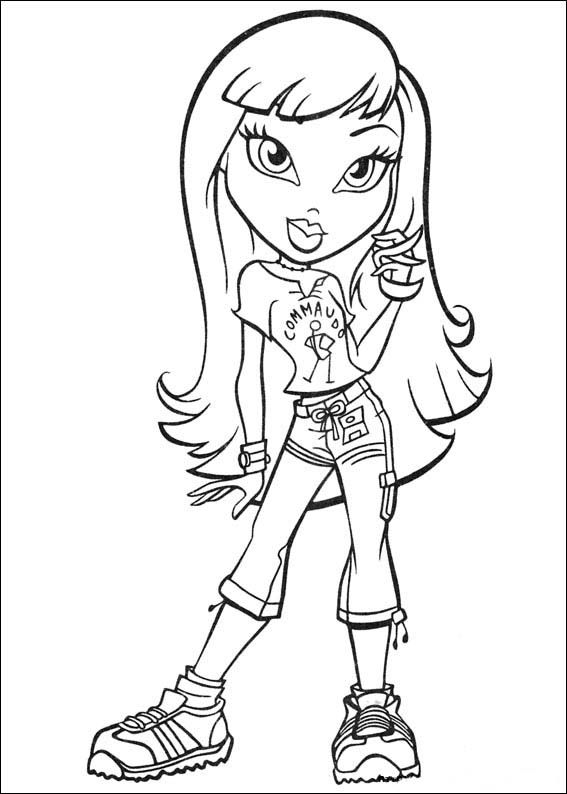 Nice bratz coloring pages cute coloring pages coloring pages coloring pages for girls