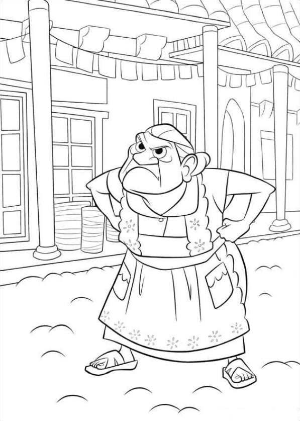 Coco coloring pages